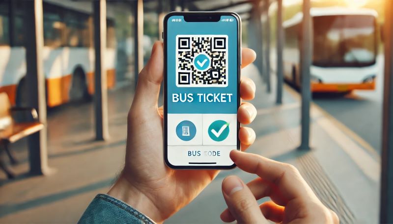 How to Get and Use a Bus Ticket QR Code