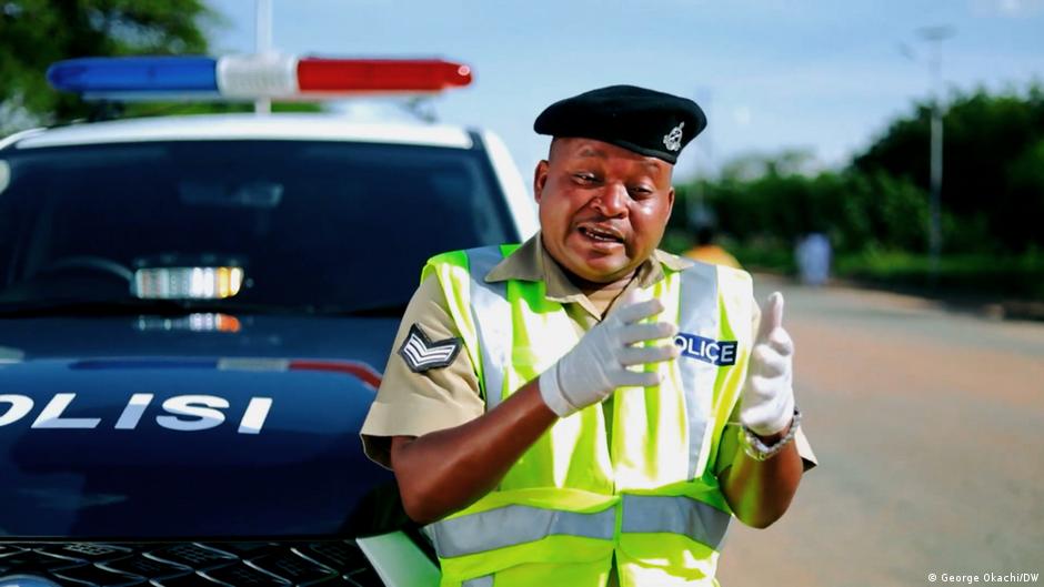 Tanzania's traffic cop rapper saving lives