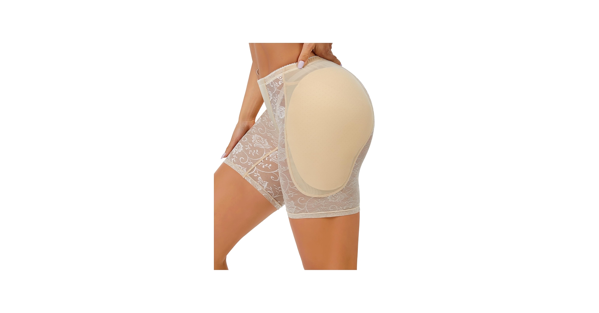 Velssut Hip Padded Underwear for Women Hip Enhancer Panties Hip Dip Shapewear Shorts Thigh Pads Panty at Amazon Women's Clothing store