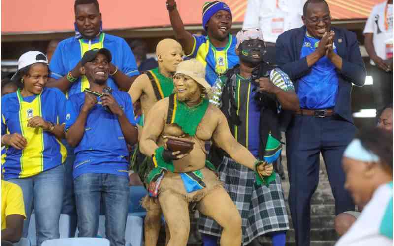 Tanzanian fans light up Stadium into a festival of football and creativity - The Standard