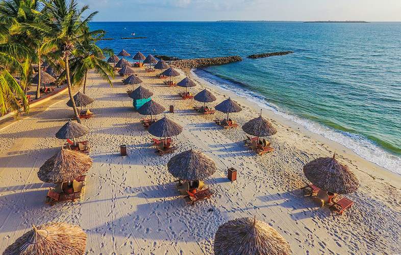Location of White Sands Hotel Resort - Dar Es Salaam, Tanzania